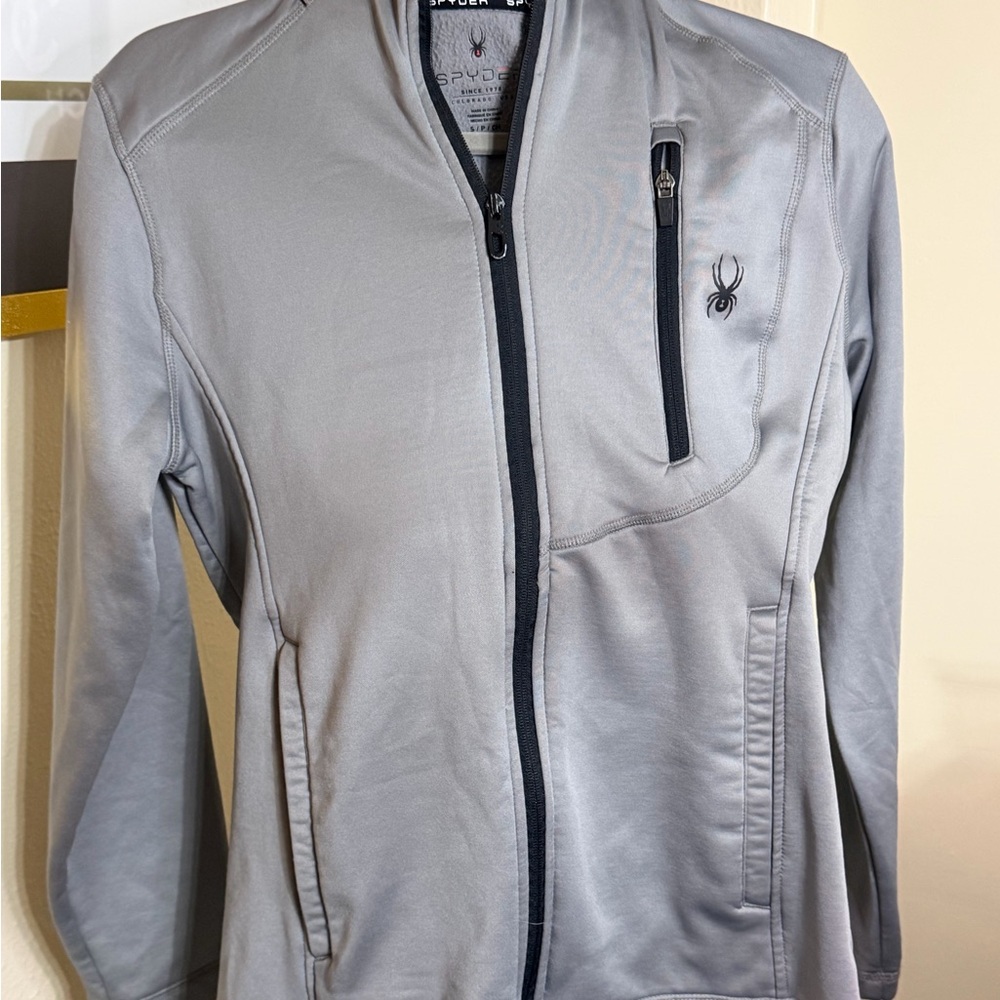 Spyder Women's Light‎ Gray Ski Jacket
